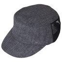 MILLET(ミレー) RANDONNEE MESH WORK CAP(ランドネ メッシュ ワークキャップ) U 7316(BLACK HEATHER) MIV01710