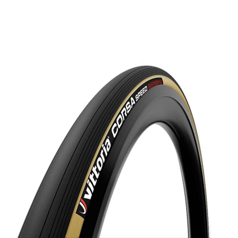 vittoria(ヴィットリア) corsa speed G2.0 チューブラー タイヤ サイクル/自転車 25-28 ブラック×スキンサイド 11A00123