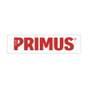 PRIMUS(プリムス) PRIMUS ステッカー L レッド P-ST-RD2