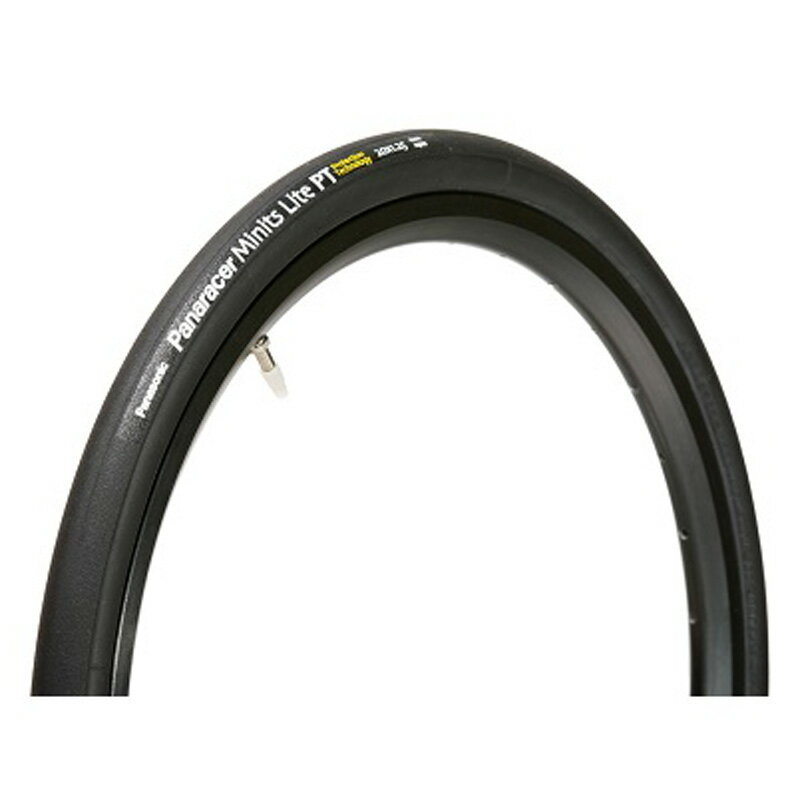パナレーサー(Panaracer) ミニッツライト Minits Lite タイヤ サイクル/自転車 20×1.25 黒/黒(ETRTO:32-406) F20125BAX-MNL4
