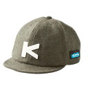 KAVU(カブー) Base Ball Cap Wool(ベースボール キャップ ウール) フリー オリーブ 19820318058000