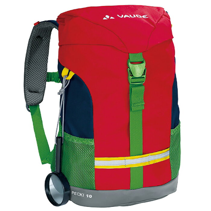 VAUDE(ファウデ) Pecki 10 10L 7450(marine ×red) 12456