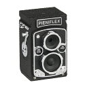 Kenko(ケンコー) 二眼レフ風トイデジタルカメラ PIENIFLEX 動画撮影可能 microSDHC使用 ブラック KC-TY02