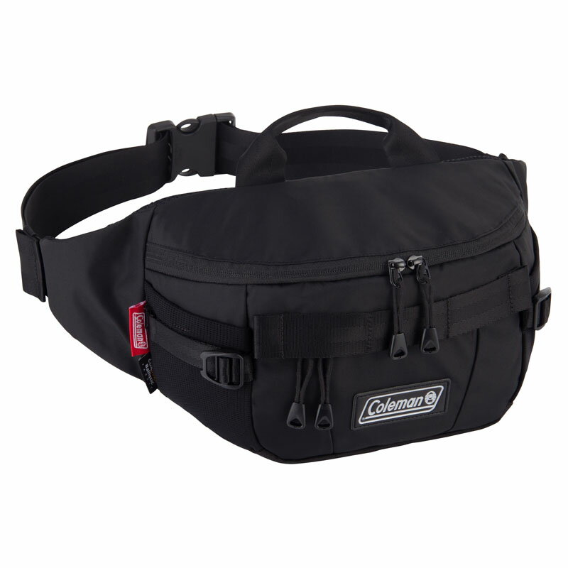 コールマン ウエストポーチ レディース Coleman(コールマン) エスリア ウエストバッグ(AITHRIA WAISTBAG) 約5L ブラック 2000037684