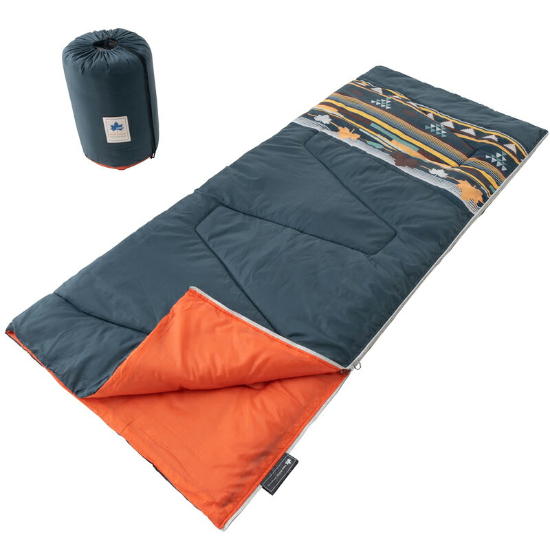 ロゴス(LOGOS) 【2021年新商品】丸洗い寝袋 リバーシブル・5 (ダークグリーンナバホ) 72600012