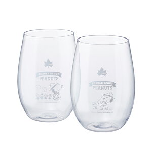 ロゴス(LOGOS) 【2021年新商品】SNOOPY 割れない・MYタンブラー(2pcs) 440ml 86001096