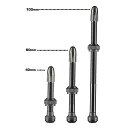 SCHWALBE(シュワルベ) 【正規品】チューブレスバルブ サイクル/自転車 60mm ブラック SW-3471