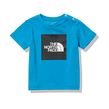 THE NORTH FACE(ザ・ノースフェイス) 【21春夏】ショート スリーブ カラード ビッグ ロゴ ティー ベビー 80 メリディアンブルー(MR) NTB82023