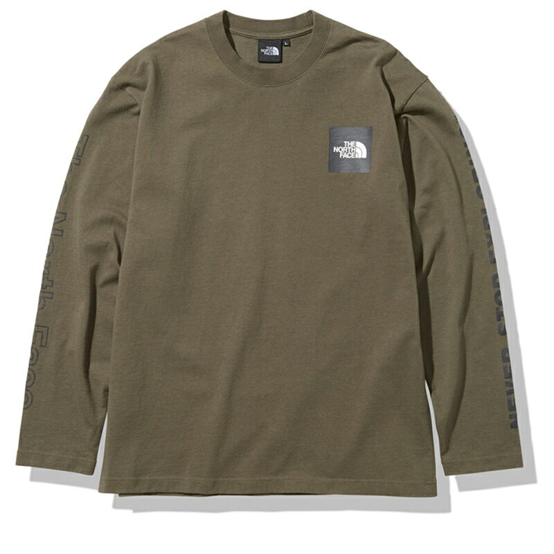 THE NORTH FACE(ザ・ノースフェイス) 【21春夏】L/S ロングスリーブ グラフィック ティー メンズ M ニュートープ(NT) NT32042