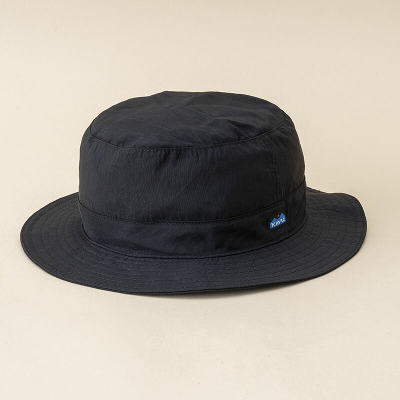 カブー KAVU(カブー) Synthetic Bucket Hat(シンセティック バケットハット) S ブラック 19811202001003