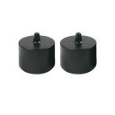 CYCLE PRO(サイクルプロ) CP-DS1 PLUS用スルーアクスル対応アダプター(2個セット) ブラック CP-DSADP03