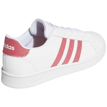 adidas(アディダス) GRANDCOURT K 24.0cm フットウェアホワイト×リアルピンク×フットウェアW ADJ-EG5136-240