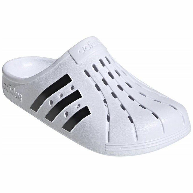 adidas(アディダス) ADILETTE CLOG U 23.5cm フットウェアホワイト×コアブラック×フットウェアW ADJ-FY8970-235