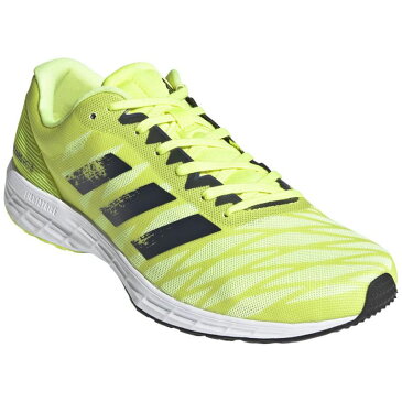 adidas(アディダス) ADIZERO RC 3 M 25.5cm ソーラーイエロー×クルーネイビー×ハイレゾイエロー ADJ-FW9299-255