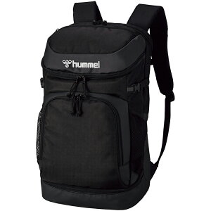 hummel(ヒュンメル) チームバックパック スポーツ/リュック/ハンドボール/サッカー/フットサル 約35L 90(ブラック) HFB6142