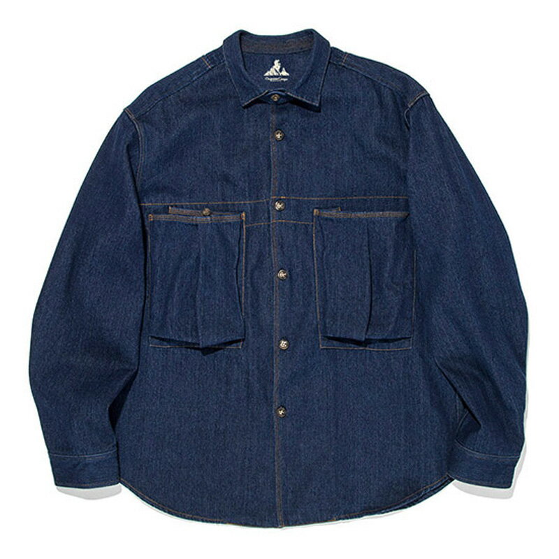 仕様／規格●サイズ規格：日本サイズ●素材：COTTON（綿）●サイズ：M（肩幅44、胸囲106、着丈71.5、袖丈60）cm、L（肩幅46、胸囲112、着丈72、袖丈62）cm●生産国：中国サイズMカラーデニムメーカー品番ocw2009dm商品説明●オーバーサイズで羽織る、キャンプマンシャツです。底部に大胆にマチを付けた胸ポケットがアイコン。肩部の切り替えし、フロントのステッチが独特の雰囲気を出しています。シャツジャケットと呼びたくなる、存在感のあるアイテムです。商品属性●柄:[ 無地 ]●性別:[ メンズ ]●素材:[ コットン ]●カラー:[ ブルー系 ]●サイズ:[ M ]●デザイン:[ 長袖 ]●アパレルカテゴリ:[ トップス ]●アパレルジャンル:[ シャツ ]関連ワード●アウトドアウェア アウトドアファッション アウトドアスタイル 男性用 トップス 普段着 タウンユース スポーツウェア カジュアルウェア ファッションウェア トレーニングウェア商品実寸サイズ総丈肩幅身幅袖丈M73.5455261L76475464※ナチュラム独自の基準で採寸しております。※ブランド公式サイトの実寸値と異なる場合がございますので、ご了承ください。ジャンル識別情報：/g1045/g224/g302/mBAC/※納期表示のご説明はこちら