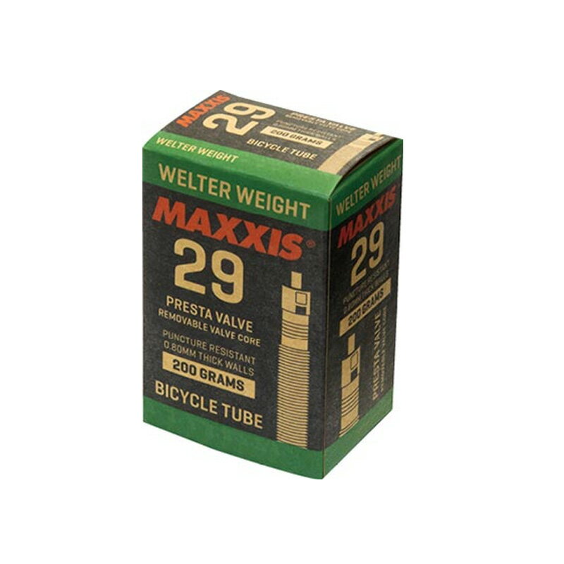 MAXXIS(マキシス) Welter Weight BOX ウェルターウエイト チューブ サイクル/自転車 仏式48mm 29×1.75ー2.4 TIT15039