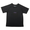 AQA(エーキューエー) ジュニア ラッシュTシャツ 150 ブラック(01) KW4635