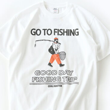 gym master(ジムマスター) 【21春夏】GO TO FISHING Tee S 01(ホワイト) G692691