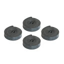 GIZA PRODUCTS(ギザプロダクツ) リムフラップ 4本セット シティ車に最適 20インチ×15mm BLK(ETRTO:406) TIF02506