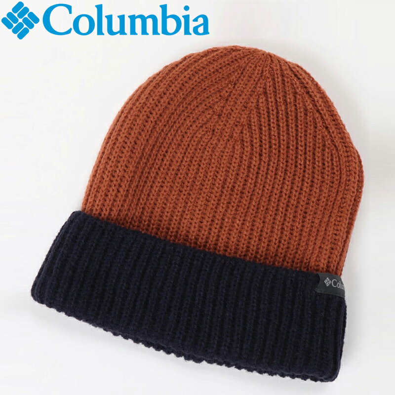 Columbia(コロンビア) SPLIT RANGE KNIT CAP(スプリット レンジ ニット キャップ)ジュニア フリー 645(SANDY CLAY) PU5519