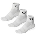 OAKLEY(オークリー) 3P SOCK Ar 27-29 27〜29cm WH(ホワイト) U-11602 その1