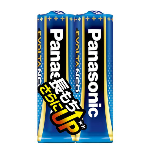 パナソニック(Panasonic) 乾電池エボルタネオ単3形2本パック ブルー LR6NJ/2S パナソニック(Panasonic) 乾電池エボルタネオ単3形2本パック ブルー LR6NJ/2S