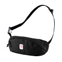 FJALL RAVEN(フェールラーベン) 【25春夏】Ulvo Hip Pack Medium(ウルボ ヒップパック ミディアム) 2L Black 23165