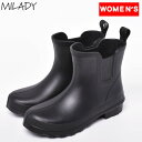 Milady(ミレディー) 超軽量レインシューズ ML736 M BLACK 12147360