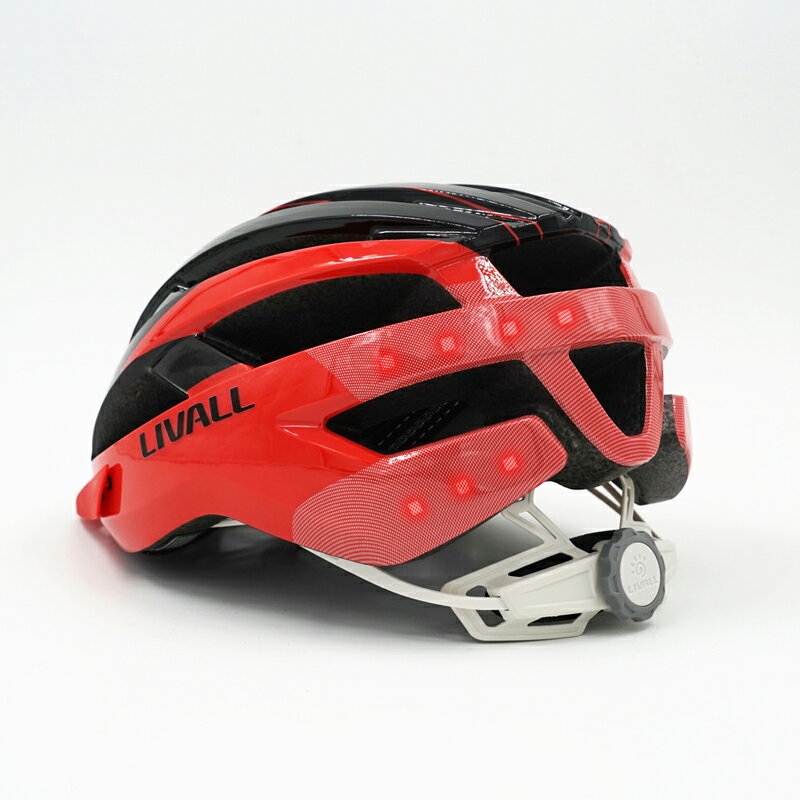 LIVALL(リボール) MT1neo ヘルメット サイクル/自転車 L ブラック×レッド BR80-BR-L 3