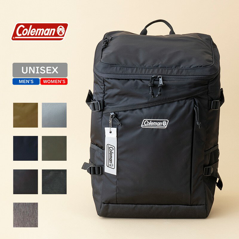 Coleman(コールマン) ウォーカー スクエア バックパック(WALKER SQUARE BAG) 約30L ブラック 2000038994