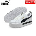 PUMA(v[})  24t MAYZE LTH(CY U[) EBY Xj[J[ 23.5cm PUMA WHITE-PUMA BLACK 381983