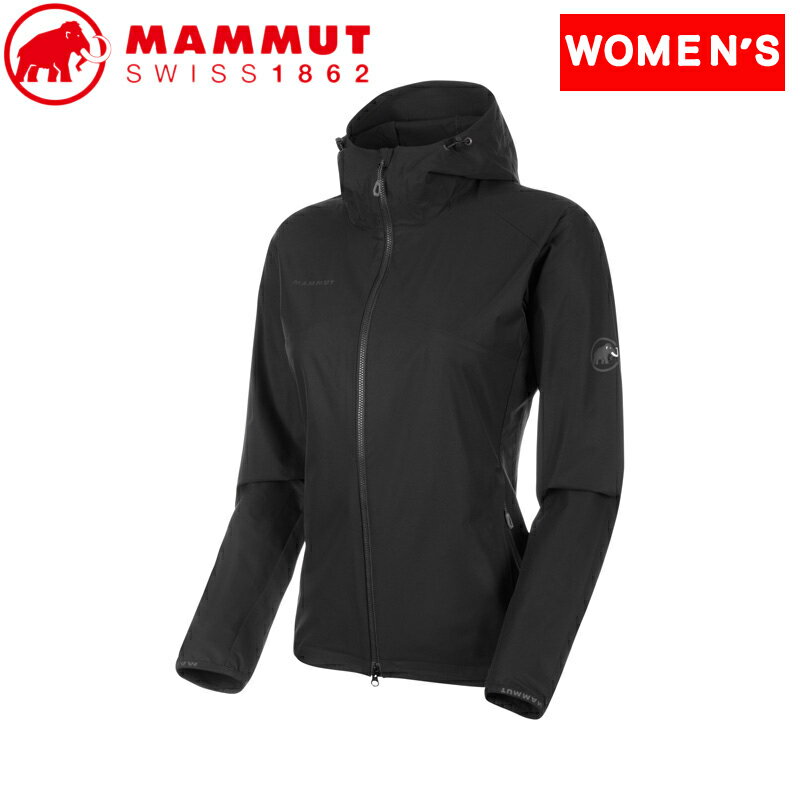 MAMMUT(マムート) 【22春夏】GRANITE SO Hooded Jacket AF Women's S 0001(black) 1011-00331