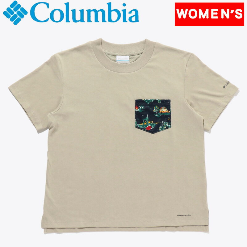 Columbia(コロンビア) 【22春夏】Women's ポーラー パイオニア ショート スリーブ クルー ウィメンズ M 247(Canvas Tan) XL3932