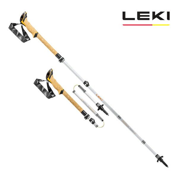 LEKI(レキ) 【24春夏】CRESSIDA FX CARBON AS(クレシダ FX カーボン AS) 100～120cm 110(ホワイト) 1300447