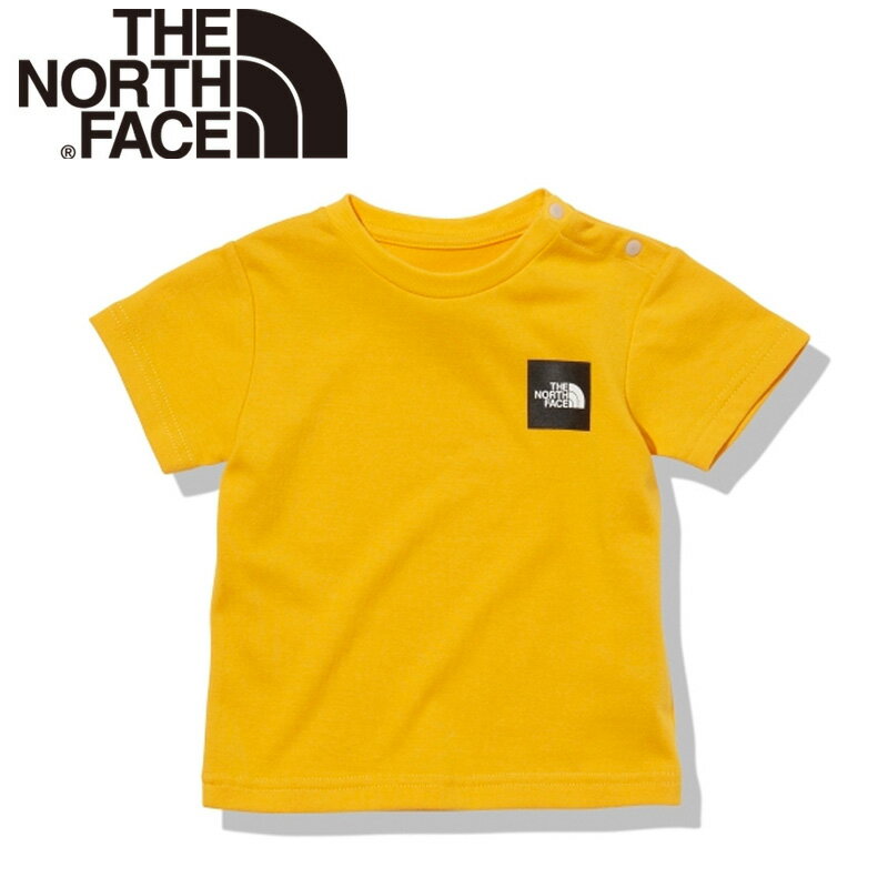 THE NORTH FACE(ザ・ノース・フェイス) 【22春夏】S/S SMALL SQUARE LOGO TEE(スモールスクエアロゴティー)ベビー 90cm SG NTB32251