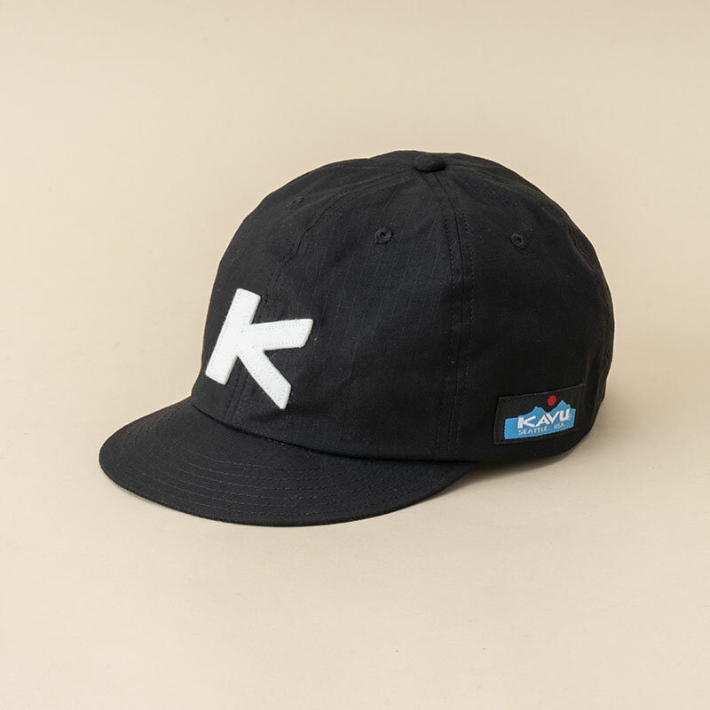 カブー KAVU(カブー) 【24春夏】Ripstop Baseball Cap(リップストップ ベースボールキャップ) ONE SIZE ブラック 19821614001000