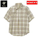 Foxfire(フォックスファイヤー) Women's Cシールド サーフェス チェック シャツ S/S ウィメンズ S 089(ラベンダー) 8212258(4)