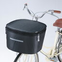 川住製作所(kawasumi) D型2段式前カゴ カバー(アシスト車対応) サイクル/自転車 オールブラック KWF-110BK
