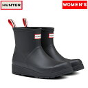HUNTER (ハンター) ORIGINAL PLAY BOOT SHORT(オリジナル プレイ ショートブーツ) 4/23.0cm BLACK WFS2020...