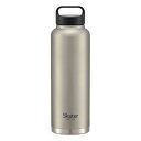 スケーター(skater) スクリューハンドル付マグボトル 1500ml シルバー STSC15(3)