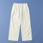 GYMPHLEX(ジムフレックス) COTTON TWILL EASY PANTS(コットン ツイル イージーパンツ)メンズ S OFF WHITE #GY-E0088 VCT