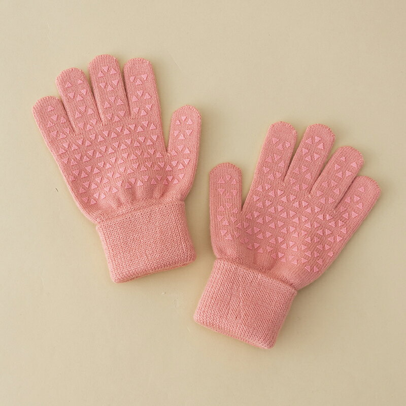 THE NORTH FACE(ザ・ノース・フェイス) 【22秋冬】Kid's KNIT GLOVE(ニット グローブ)キッズ KF ミックスグレー(Z) NNJ62200