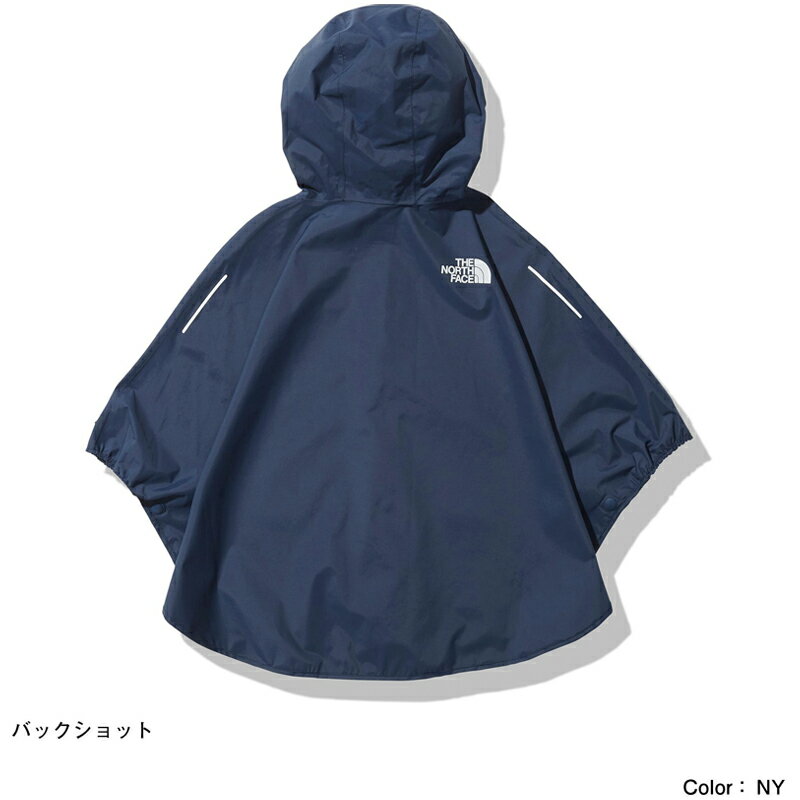 THE NORTH FACE(ザ・ノース・フェイス) 【22秋冬】Baby's RAIN PONCHO(ベビー レイン ポンチョ) BM TNFネイビー(NY) NPB12101