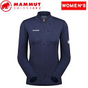 MAMMUT(マムート) Aenergy ML Half Zip Pull AF Women's S 5975(marine×black) 1016-01130