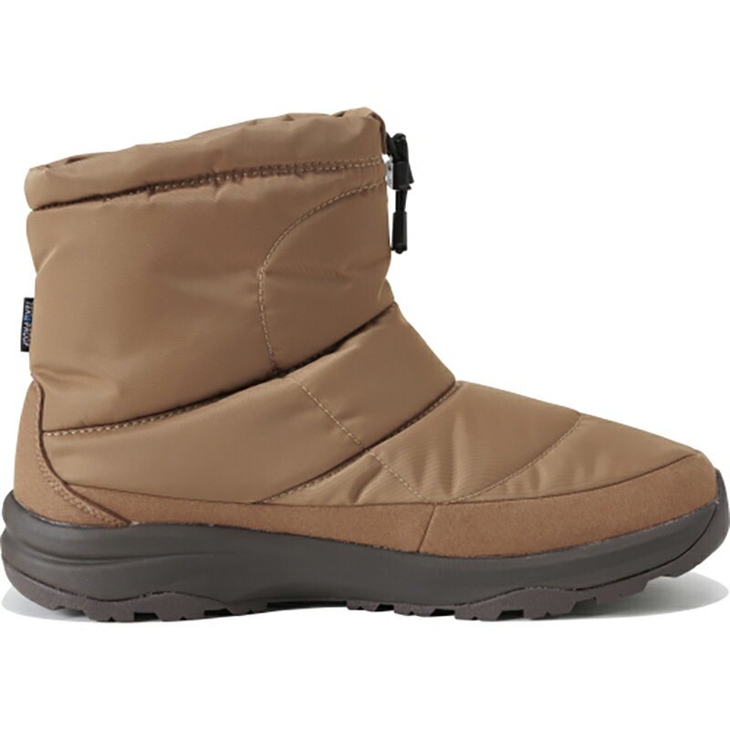 インサレー THE NORTH FACE(ザ・ノース・フェイス) ヌプシ ブーティ ウォータープルーフ ロゴ ショート 8/26.0cm ユーティリティブラウン×TNFブラック(BK) NF52280:ナチュラム キャンプ専門店 サーモライ
