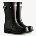 HUNTER ハンター 【24春夏】ORIGINAL SHORT BOOT オリジナル ショート ブーツ 9/28cm BLACK MFS9000RMA