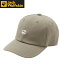 Jack Wolfskin(åե) 23ߡJP PAW CANVAS 6PNL CAP Kid's ե꡼ 5110clay 5028081