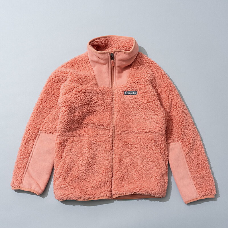 Columbia(コロンビア) ウインター パス シェルパ フル ジップ キッズ M 639(DARK CORAL) AY0155