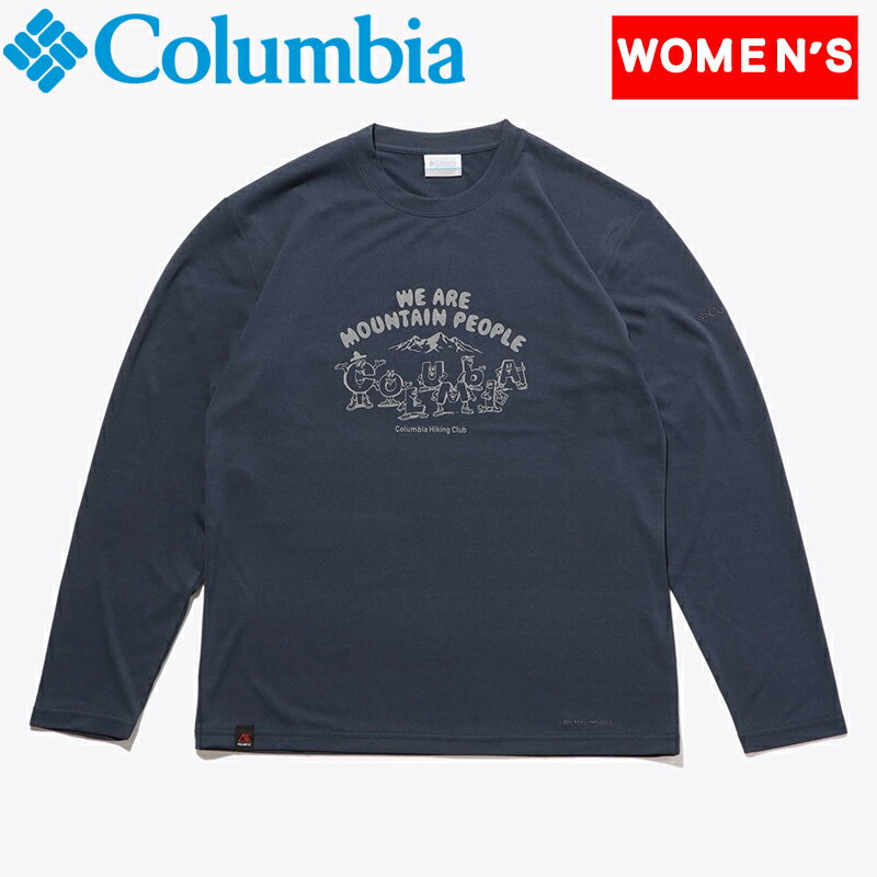 Columbia コロンビア Women s リーディ トレイル ロングスリーブ Tシャツ ウィメンズ XXS 492 ZINC GRAP PM0440